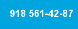 918 561-42-87